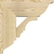 Ekena Millwork Balboa Traditional Rough Sawn Bracket w/ Offset Brace, Douglas Fir, 8"W x 20"D x 20"H BKT0806X20X20BOA01RDF - alternate 3